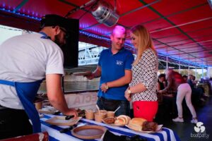 Catering na imprezie na statku